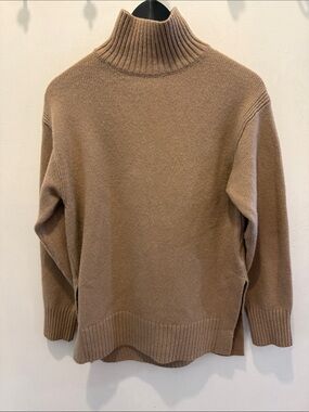 H&M Camel Turtleneck Sweater